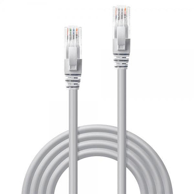 LINDY No. 48004 - Cavo di Rete Cat.6 U/UTP Grigio, 3m [LIN-48004]