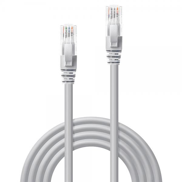 LINDY No. 48004 - Cavo di Rete Cat.6 U/UTP Grigio, 3m [LIN-48004]