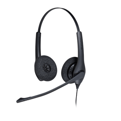 Jabra BIZ 1500 Duo QD Binaural Head-band Black [1519-0154]