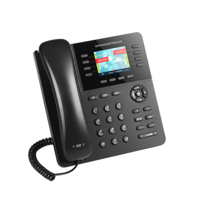 Grandstream GXP-2135, Enterprise IP Phone- 4 account SIP, 8 tasti fisici, 32 BLF, 2 PoE Gigabit, display colori [GXP-2135]