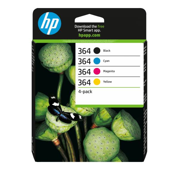 HP CART INK MULTICOLOR (BK + C + M + Y) N.364 [N9J73AE]