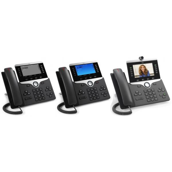 Cisco 8851 telefono IP Nero [CP-8851-3PCC-K9=]