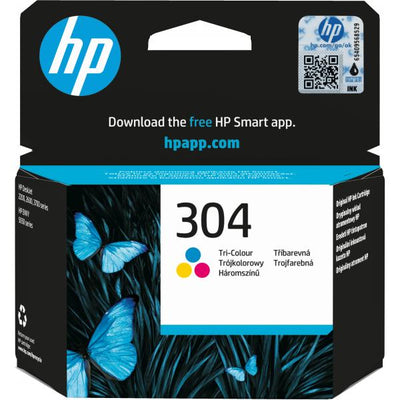 HP CART INK COLORE (C/M/Y) N.304 PER DJ3720/3730 TS [N9K05AE]