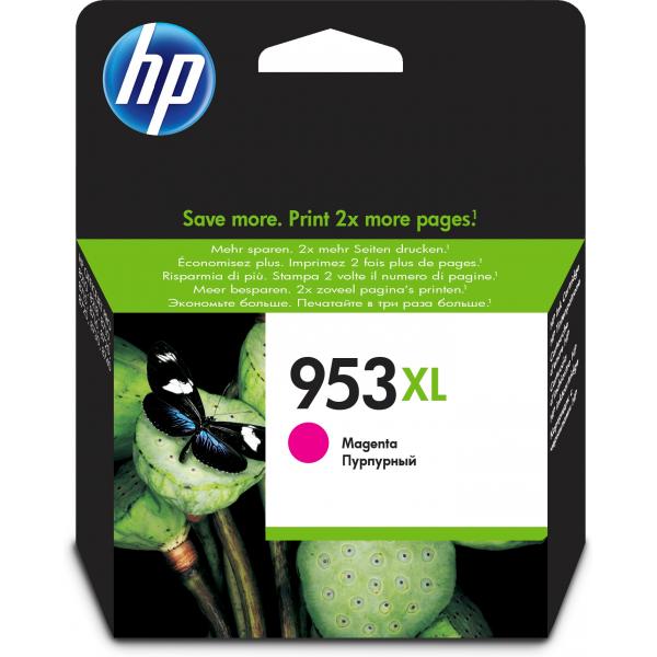 HP Cartuccia inchiostro magenta originale ad alta capacità 953XL [F6U17AE#LS1]