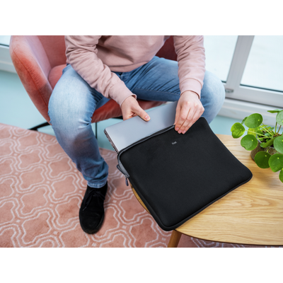 TRUST CUSTODIA/SLEEVE 15,6" MORBIDA PER LAPTOP/NOTEBOOK PRIMO - NERO [21248]