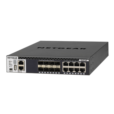 Netgear M4300-8X8F - Switch L3 - 16 Port - 8 x 10/100/1000/10000 + 8 x 10 Gigabit SFP+ [XSM4316S-100NES]