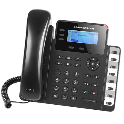 Grandstream GXP-1630, Small Business IP Phone- 3 account SIP, 3 tasti linea, 8 BLF, 2 porte PoE Gigabit [GXP-1630]