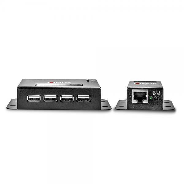 LINDY No. 42681 - Extender USB 2.0 Cat.6 4 Porte, 50m [LIN-42681]
