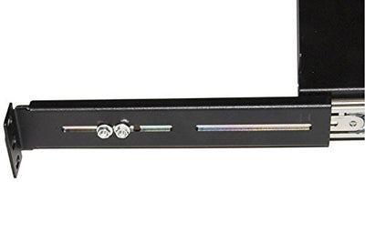 LINK RIPIANO UNIVERSALE PER ARMADIO RACK ESTRAIBILE SU BINARI TELESCOPICI 1 UNITA NERO 350MM [LKRIP350EN]