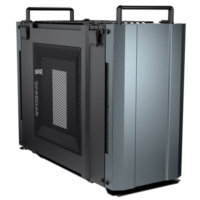 CABINET MINI TOWER COUGAR 385QM90G DUST IRON GRAY 175x299x403mm 2SLOT 1x3,5" 2x2,5" [385QM90G]