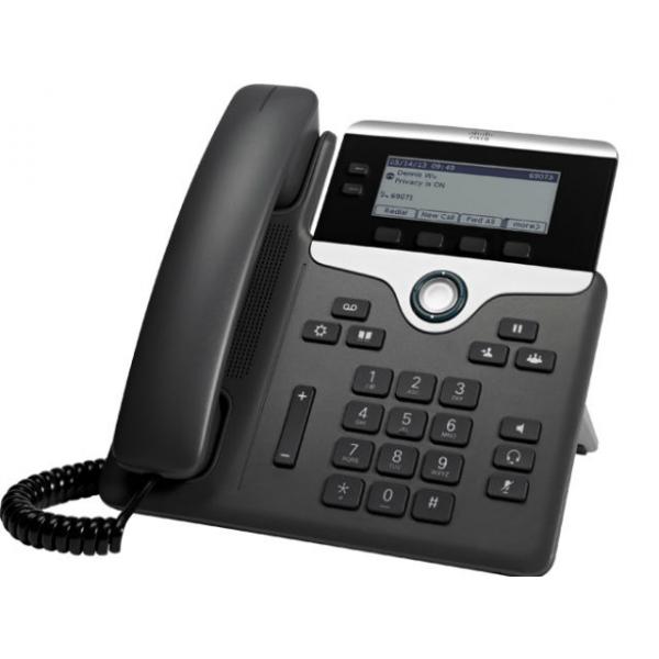 Cisco 7811 telefono IP Nero, Argento 1 linee LED [CP-7811-3PCC-K9=]