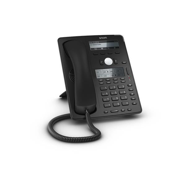Snom D745 IP Desk Phone: 12 SIP accounts, 2 PoE Gigabit ports, 8 physical keys, 32 BLF (PSU not included) - PROMO FINO AD ESAURIMENTO SCORTE [00004259]