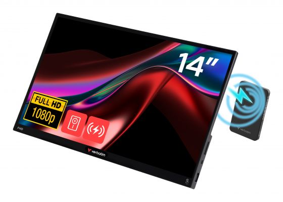 VERBATIM MONITOR PORTATILE TOUCH 14.0 WLESS POWER [32088]