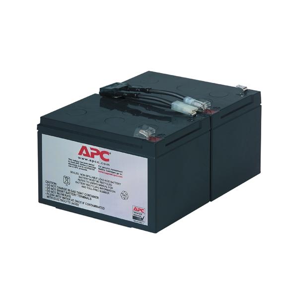 APC BATTERIA SOSTITUTIVA 11000 mAh, PER per SMC1500IC, SMT1000I-AR, SMT1000IC, SUA1000ICH-45, SUA1000I-IN, SUA1000J3W, SUA1500J3W [RBC6]
