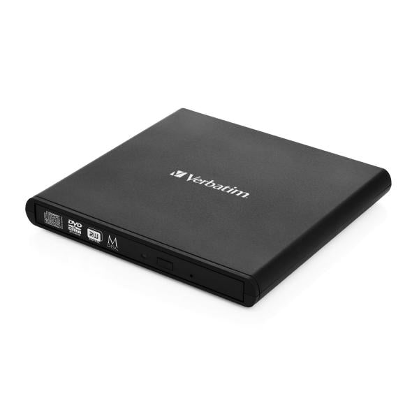 VERBATIM MASTERIZZATORE ESTERNO DVD USB2.0 NERO + SOFTWARE [098938]