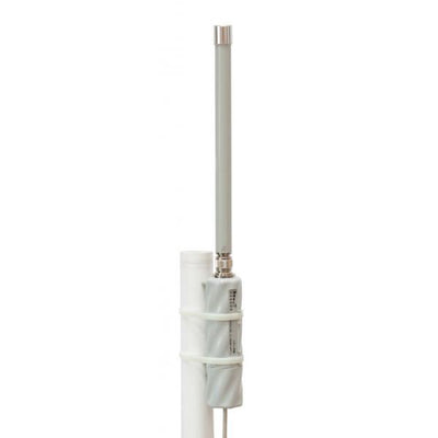 MikroTik, GrooveA 52 ac, GrooveA 52 ac with Nmale connector, 720MHz CPU, 64MB RAM, 1 x Gigabit LAN, 1 x built, in high power 2.4/5GHz 802.11a/b/g/n/ac wireless [RBGrooveGA-52HPacn]