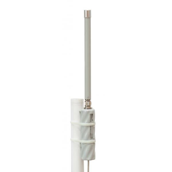 MikroTik, GrooveA 52 ac, GrooveA 52 ac with Nmale connector, 720MHz CPU, 64MB RAM, 1 x Gigabit LAN, 1 x built, in high power 2.4/5GHz 802.11a/b/g/n/ac wireless [RBGrooveGA-52HPacn]