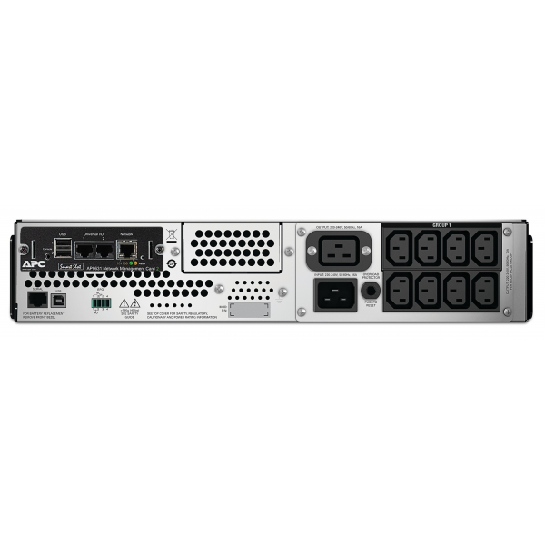 APC Smart-UPS 2200VA gruppo di continuità (UPS) A linea interattiva 2,2 kVA 1980 W 9 presa(e) AC [SMT2200RMI2UNC]