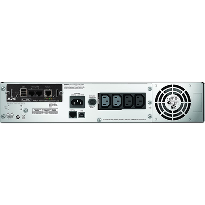 APC Smart-UPS 1500VA gruppo di continuità (UPS) A linea interattiva 1,5 kVA 1000 W 4 presa(e) AC [SMT1500RMI2UNC]