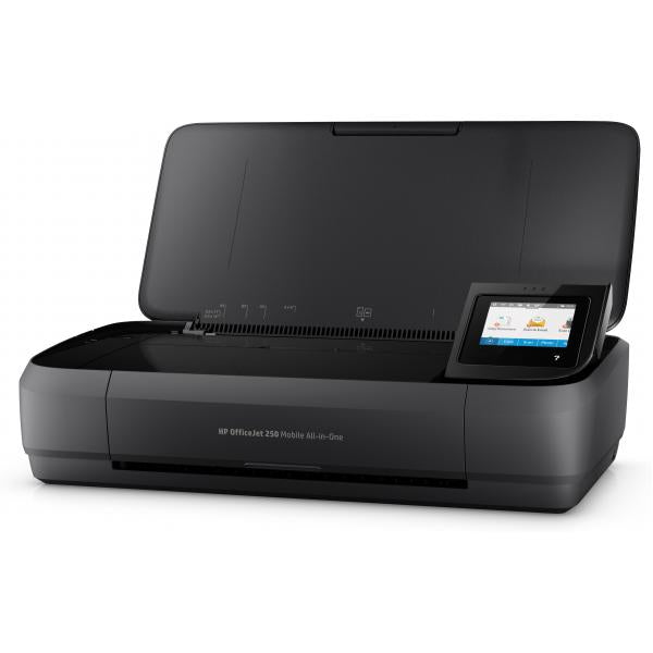 HP MULTIFUNZIONE INK A4 COLORE, OFFICEJET MOBILE 250, 8PPM 4800X1200DPI, USB/WIFI, PORTATILE, 3 IN 1 [CZ992A]