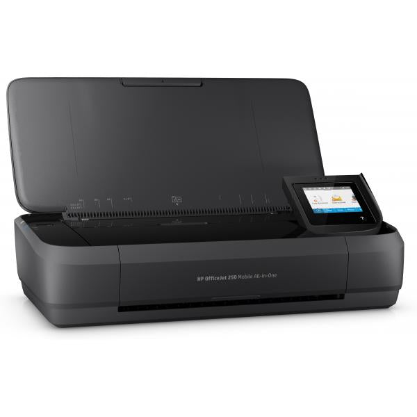 HP MULTIFUNZIONE INK A4 COLORE, OFFICEJET MOBILE 250, 8PPM 4800X1200DPI, USB/WIFI, PORTATILE, 3 IN 1 [CZ992A]