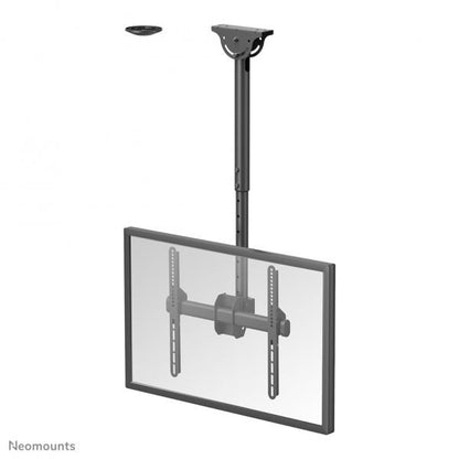 Neomounts Monitor/TV Ceiling Mount - 1 Screen - 32-60inch - Max 50 kg - VESA 200x200-400x400 - Height 56-91 cm - Black [NM-C440BLACK]