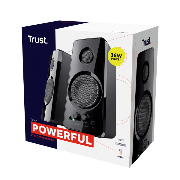 Trust Tytan Nero Cablato 18 W [21560]
