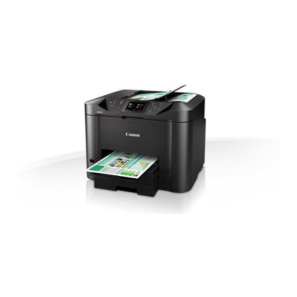 CANON MULTIFUNZIONE INK A4 COLORE, MAXIFY MB5450, FRONTE/RETRO, USB/LAN/WIFI, 3 IN 1 [0971C009]