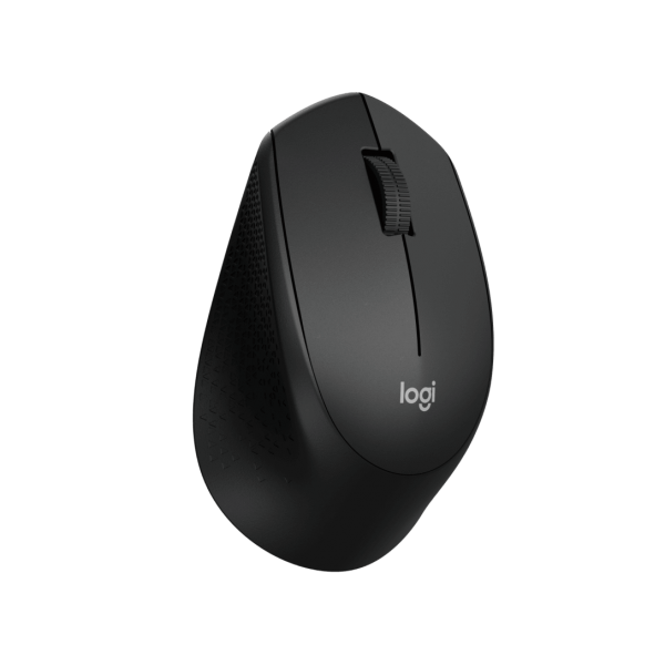 LOGITECH MOUSE M330 WIRELESS ERGONIMICO, 2 TASTI NERO [910-004909]