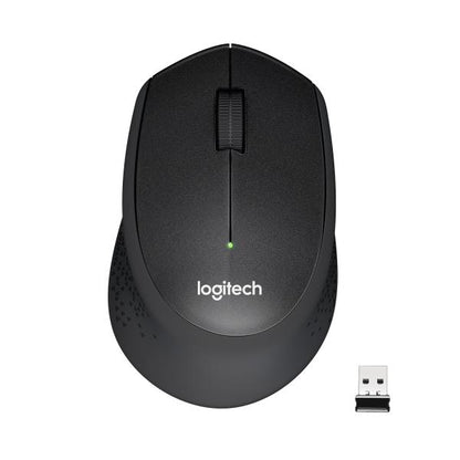 Logitech M330 Silent Plus Wireless Mouse - Black [910-004909]