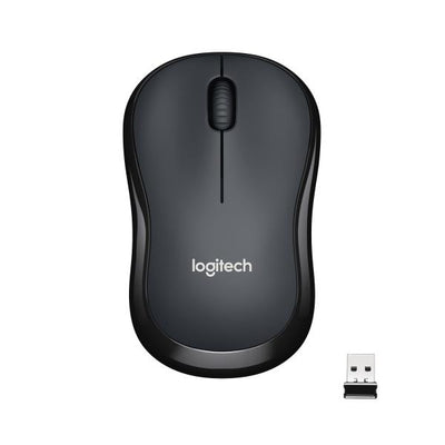 Logitech M220 Silent Wireless Mouse - Black [910-004878]