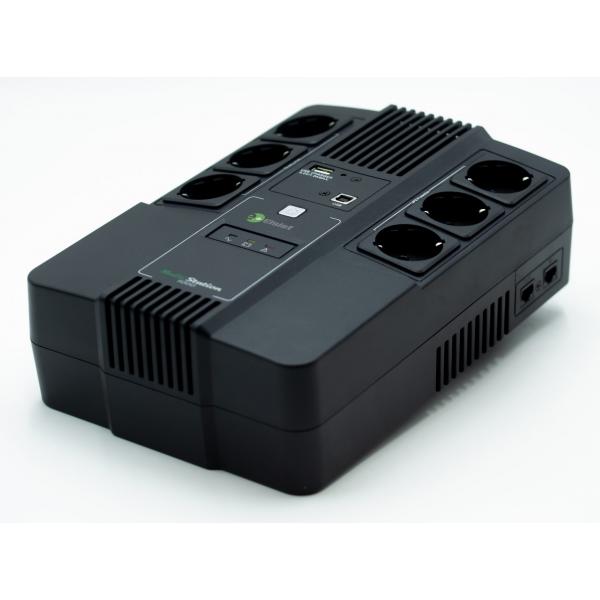 Elsist MULTISTATION 1000 gruppo di continuità (UPS) A linea interattiva 1 kVA 600 W 6 presa(e) AC [EL-MULTISTATION1000]
