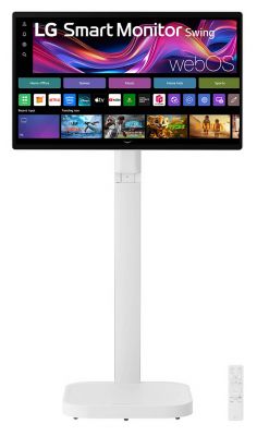 LG SWING 31,5 4k 16:9 IPS TOUCH base con rotelle [32U889SA-W.AEU]