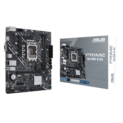 ASUS PRIME H610M-K D4 Intel H610 LGA 1700 micro ATX [90MB1A10-M0EAY0]