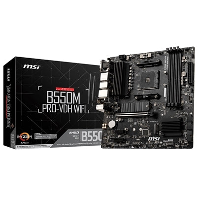 MSI B550M PRO-VDH WIFI Presa AM4 Micro ATX AMD B550 [007C95-001R] - ITPartners