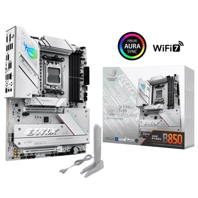 MB ASUS ROG STRIX B850-A GAMING WIFI B850 AM5 4xDDR5DC-8000(oc) HDMI 1xPCIe5.0x16 2xSATA3 4xM.2 WiFi BT USB ATX 90MB1J50-M0EAY0 [90MB1J50-M0EAY0]