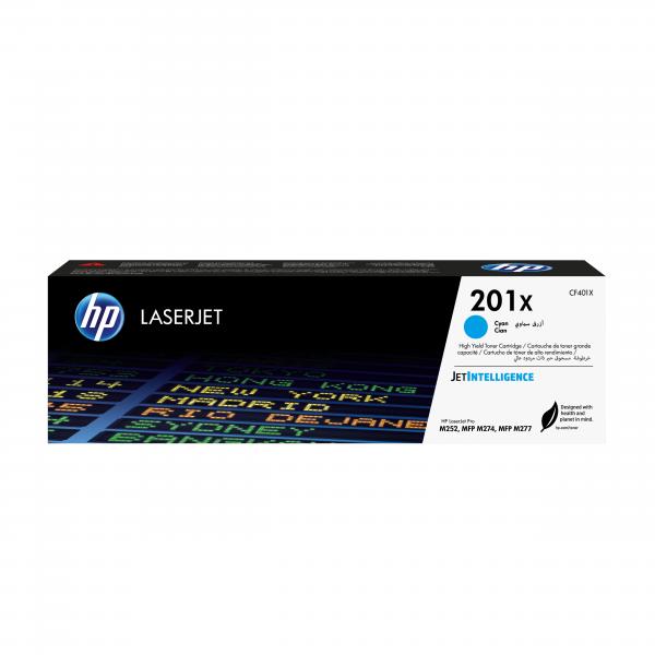 HP TONER CIANO 201X CAPACITA ALTA [CF401X]