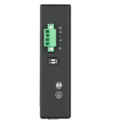 ZYXEL SWITCH INDUSTRIALE UNMANAGED, 4X GIGABIT POE 120W, DIN RAIL, ALIM. 12-58V DC [RGS100-5P-ZZ0101F]