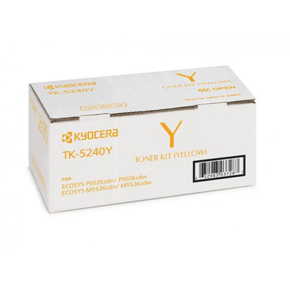 KYOCERA TONER GIALLO TK-5240Y ECOSYS M5526, 3.000 PAG [1T02R7ANL0]