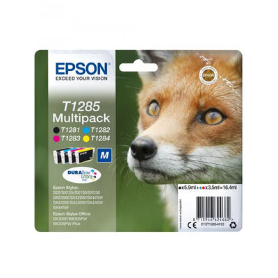 EPSON CART INK CIANO STYLUS S22/SX125/SX420W, SERIE M VOLPE [C13T12824012]