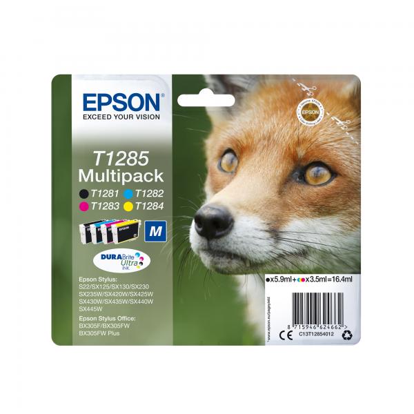EPSON CART INK MAGENTA STYLUS S22/SX125/SX420W, SERIE M VOLPE [C13T12834012]