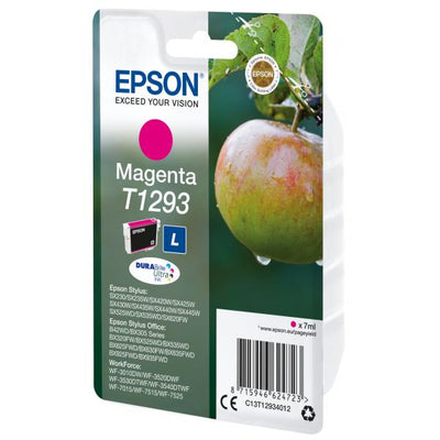 EPSON CART INK MAGENTA T1293 (Apple / Mela) [C13T12934022]