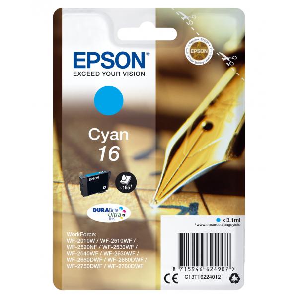 T16224012 INK CIANO STD WF-2010W [C13T16224012]