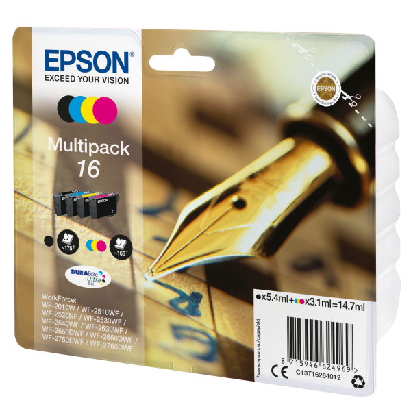 EPSON CART. INK MULTIPACK N.4, PENNA/CRUCIVERBA [C13T16264012]