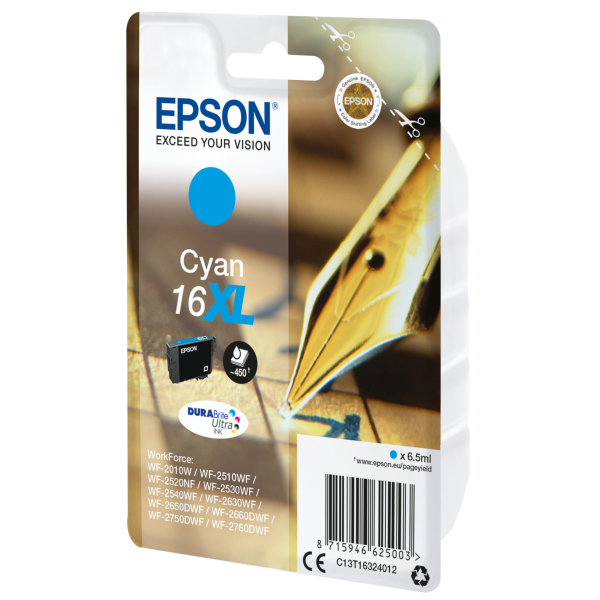 T16324012 INK CIANO XL WF-2010W [C13T16324012]