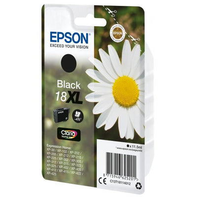 EPSON CART INK NERO XL PER XP-102/202/205/302/305/402 SERIE MARGHERITA [C13T18114012]