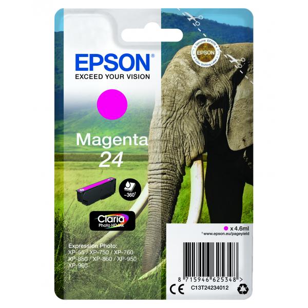 Epson Elephant Cartuccia Magenta [C13T24234012] - ITPartners