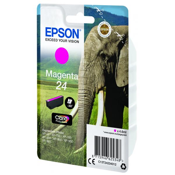 Epson Elephant Cartuccia Magenta [C13T24234012] - ITPartners