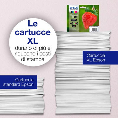Epson Strawberry Singlepack Magenta 29 Claria Home Ink [C13T29834012]
