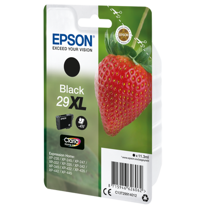 EPSON CART. INK NERO 29XL SERIE FRAGOLA [C13T29914012]